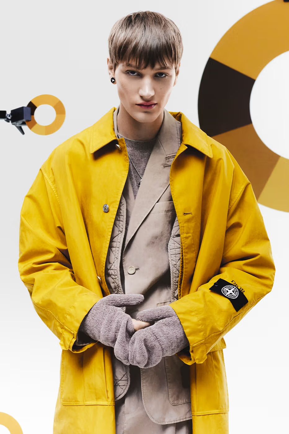 Лукбук коллекции Dior x Stone Island