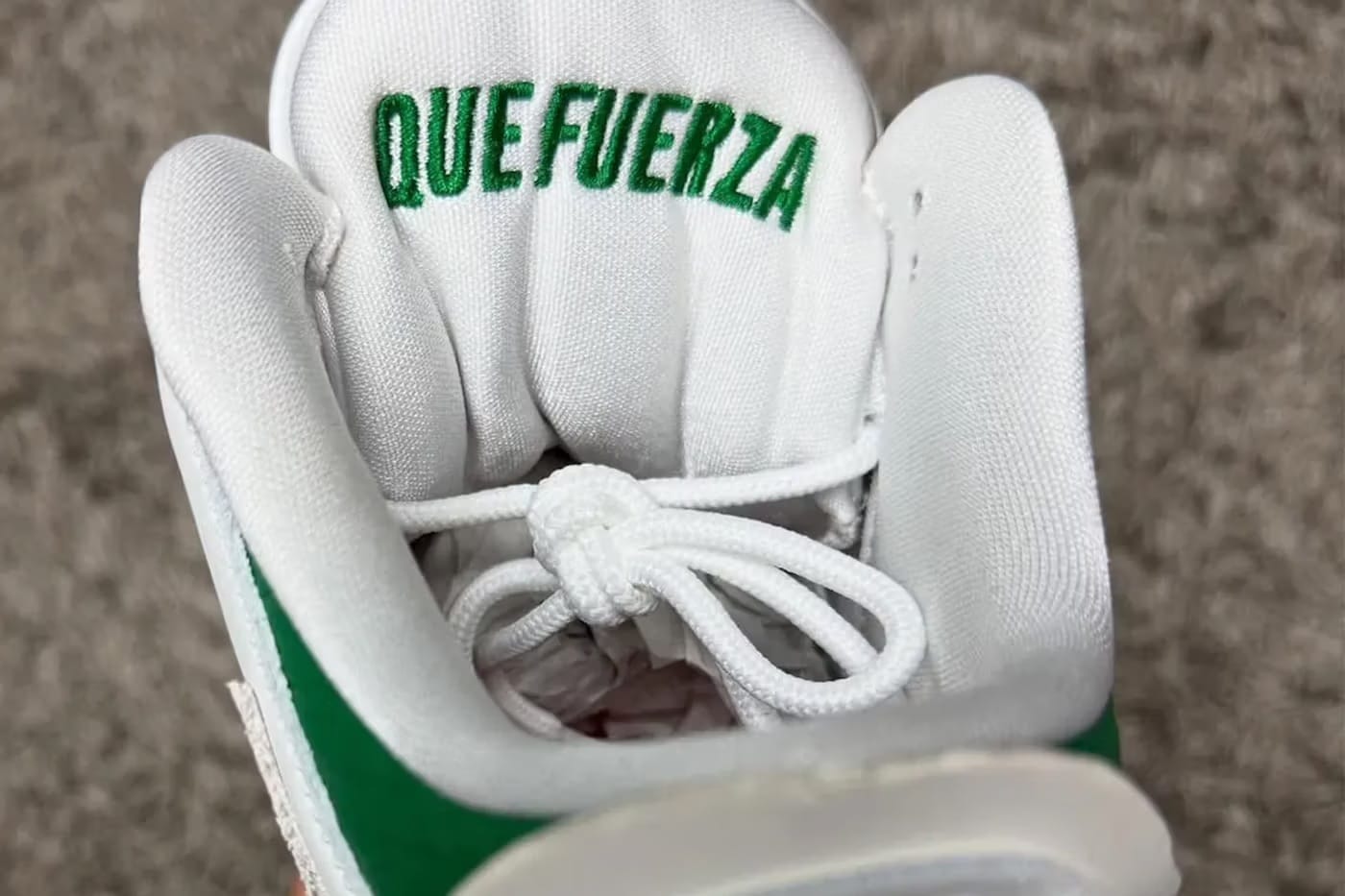 Первый взгляд на кроссовки Air Jordan 3 Mexico «El Vuelo»