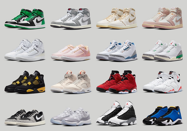 Jordan Brand официально представил лайна своей летней коллекции кроссовок