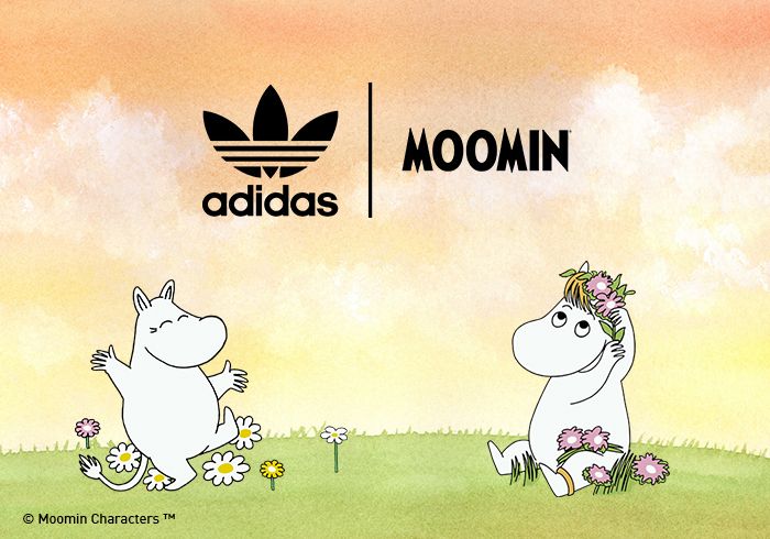Первый взгляд на коллекцию adidas и Moomin