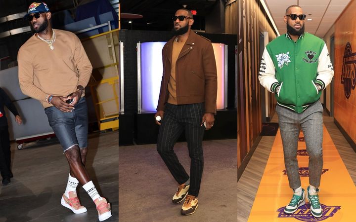 Знаменитости в кроссовках. Леброн Джеймс