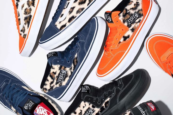 Vans показал новую коллаборацию с Supreme