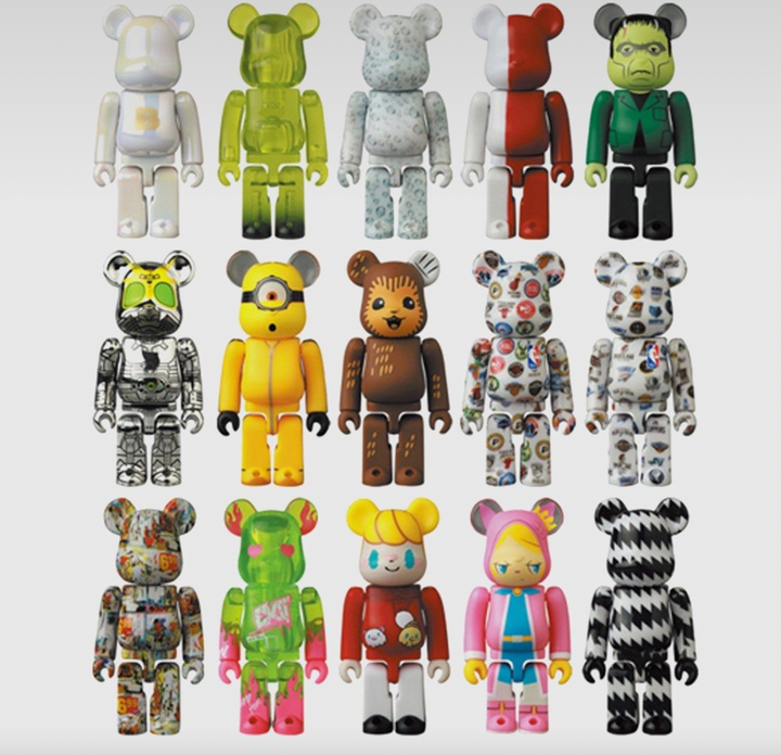 Показали все секретные фигурки BE@RBRICK из 42-й, 43-й и 44-й серии