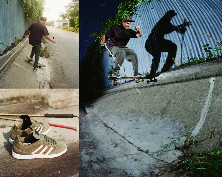 Слепой скейтер Дэн Мансины выпустил свою именную модель от adidas