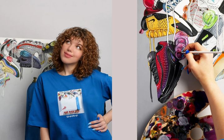 Магазин Sneakerhead празднует Air Max 2024 и показывает новую работу Даши Новиковой