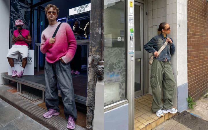 С чем носить кроссовки PUMA Velophasis. 18 примеров из Pinterest