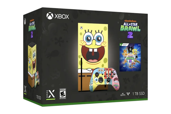 Xbox представил консоль, посвященную «Губке Бобу»