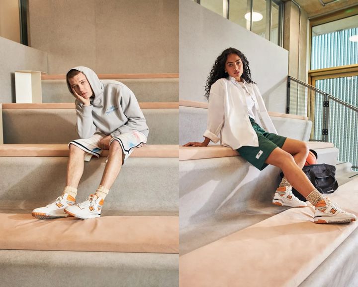 C чем носить кроссовки New Balance 650. 21 пример из Pinterest