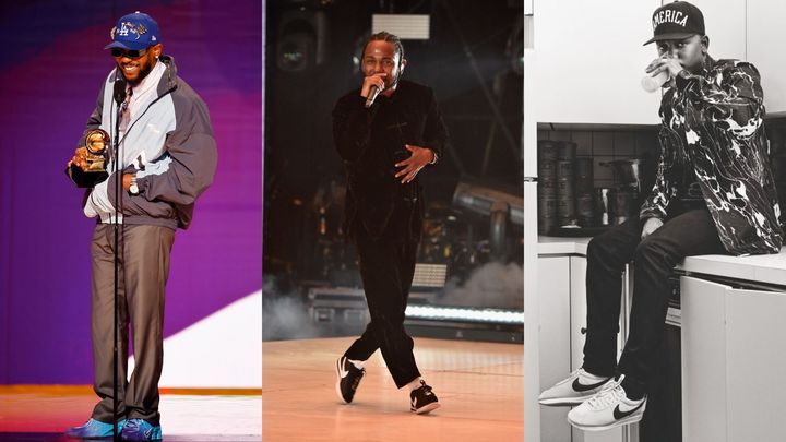 Знаменитости в кроссовках. Кендрик Ламар