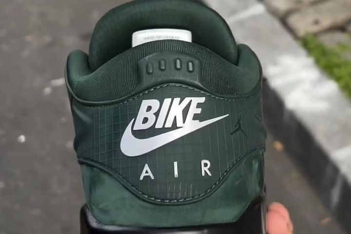 Первые фотографии кроссовок Nigel Sylvester x Air Jordan 4 RM «Pro Green»