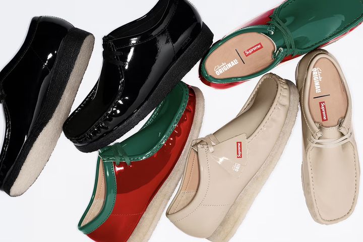 Supreme и Clarks Originals выпустят новые Wallabee