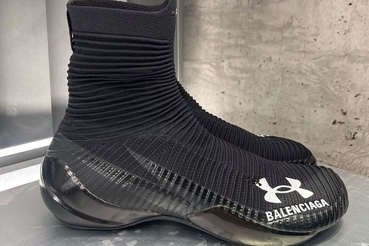 Balenciaga и Under Armour показали кроссовки, которые выпустят совместно