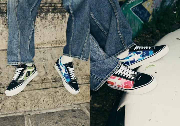 BAPE представил коллаборацию с Vans