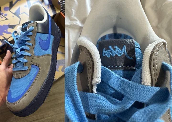 Первый взгляд на кроссовки Air Force 1 Low x Stash