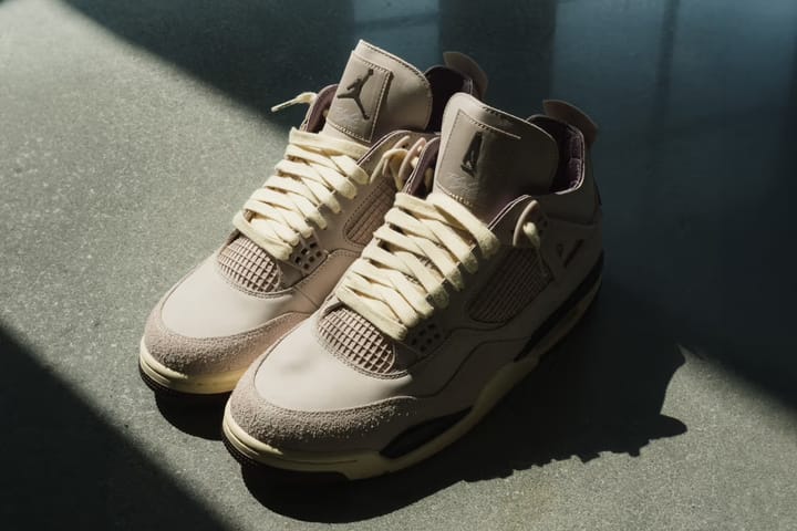 Финальный взгляд на кроссовки Air Jordan 4 x A Ma Maniere