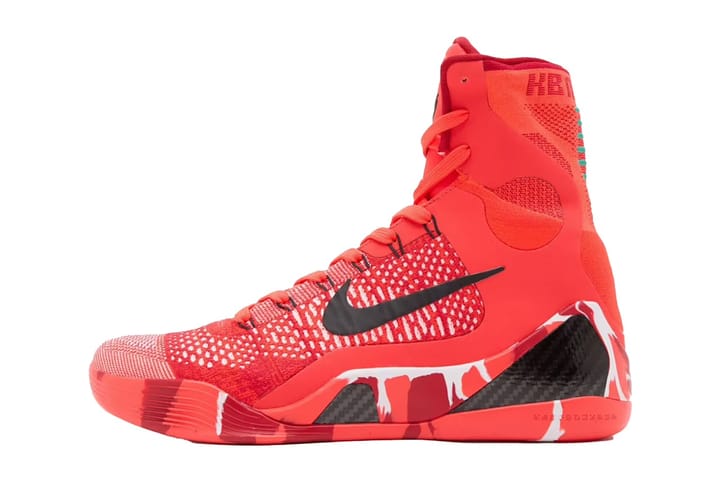 Официальные фотографии кроссовок Nike Kobe 9 Elite Protro «Christmas»