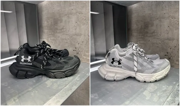 Все пары кроссовок из коллаборации Under Armour x Balenciaga