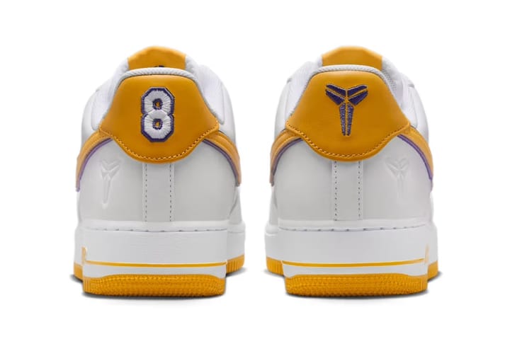 Официальные фотографии кроссовок Kobe Bryant x Nike Air Force 1 Low «Home»