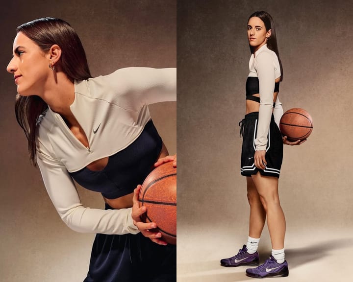 Кейтлин Кларк затизерила выход кроссовок Nike Kobe 9 Elite Low Protro «Moonwalker»