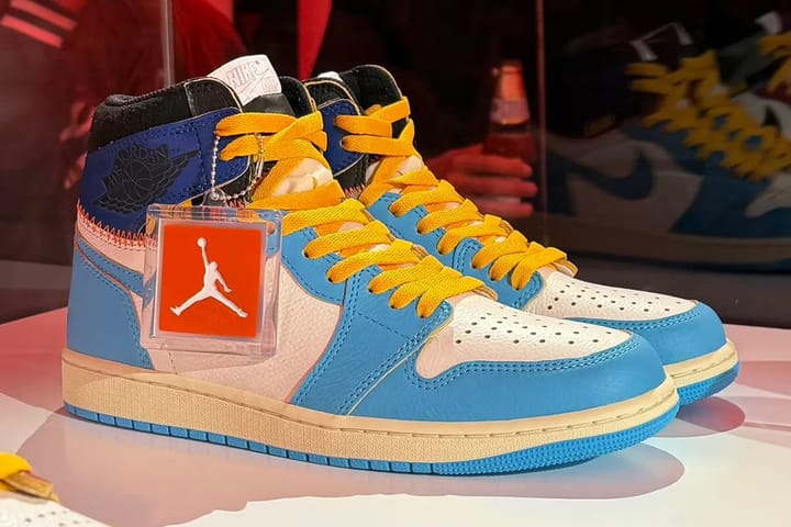 Еще один тизер Union LA x Air Jordan 1 «UNC Royal»