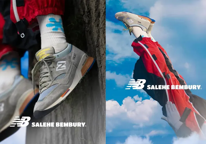 Официальные кадры коллборации Salehe Bembury x New Balance 1500