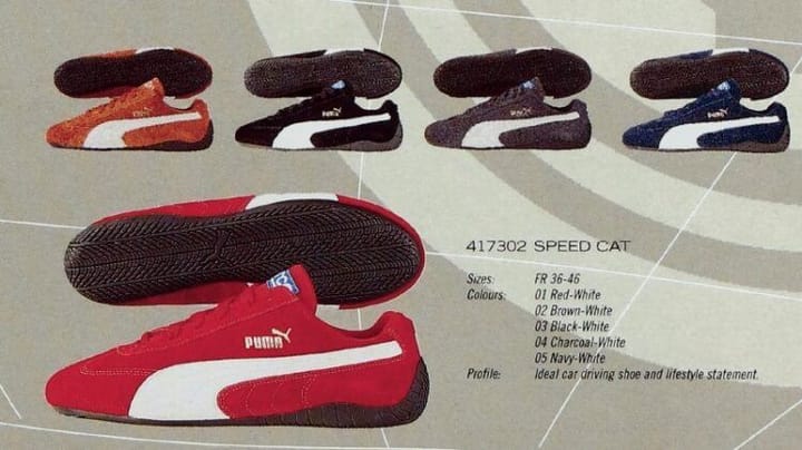 История кроссовок PUMA Speedcat