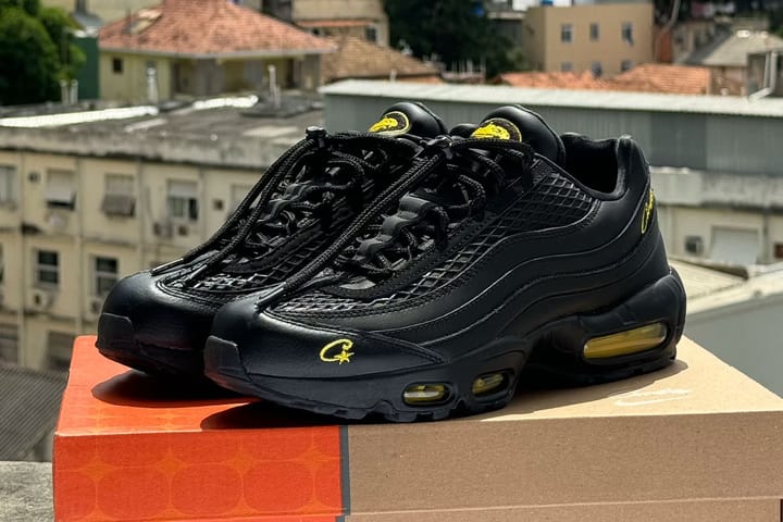 Еще один тизер кроссовок Corteiz x Nike Air Max 95