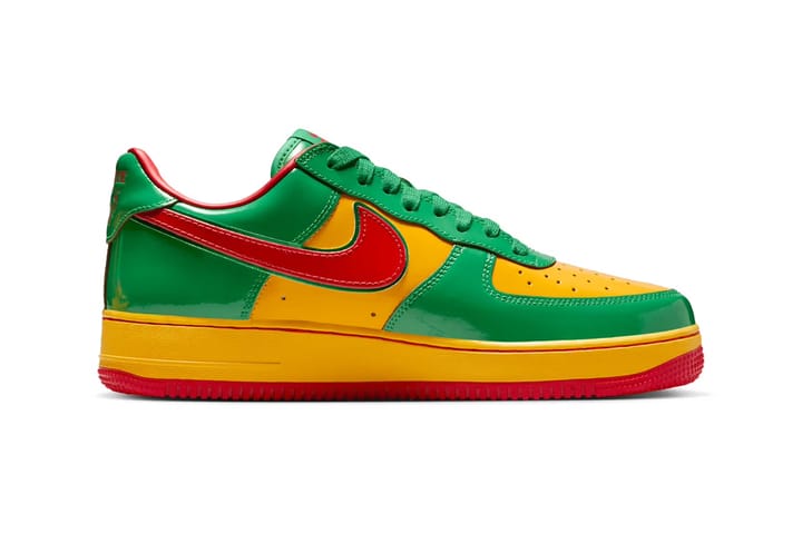 Официальные фотографии кроссовок Lil Yachty x Nike Air Force 1 Low «Lucky Green»