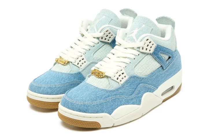 Первый взгляд на кроссовки Air Jordan 4 «Denim»