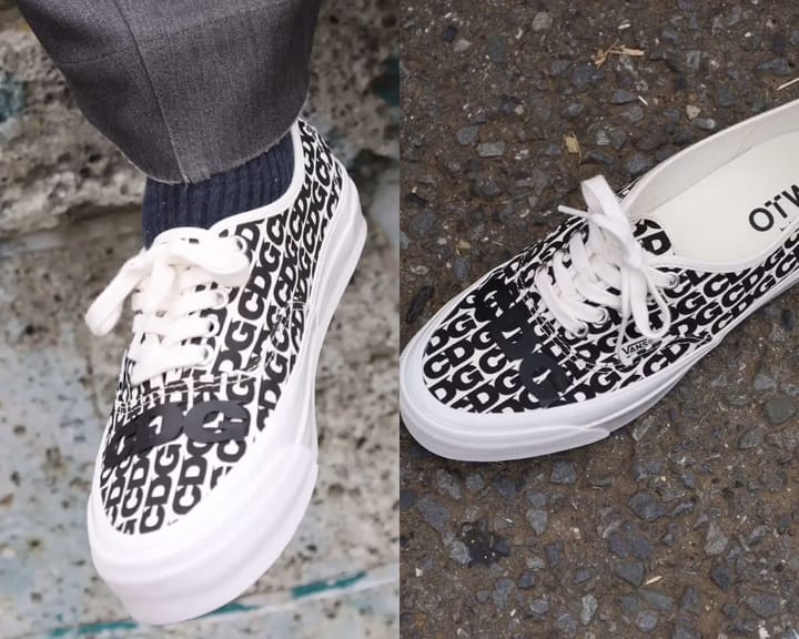 COMME des GARÇONS и Vans перевыпустят свою коллаборацию