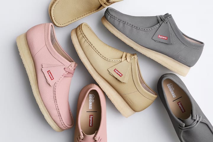 Supreme показал новый коллаб с Clarks Originals