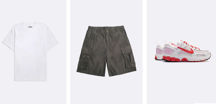 3 образа с кроссовками Nike Vomero 5