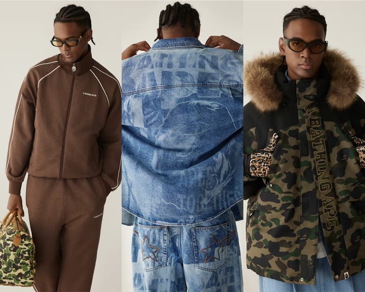 BAPE выпустил новую коллекцию