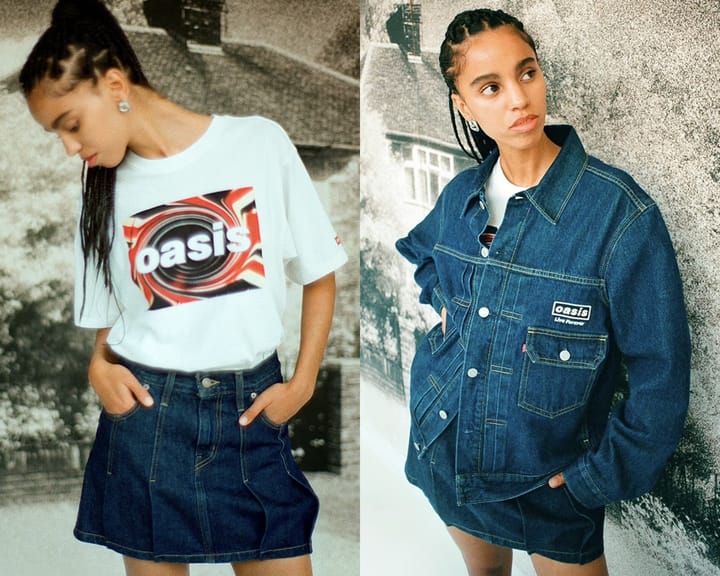 Levi’s выпустит коллекцию с Oasis