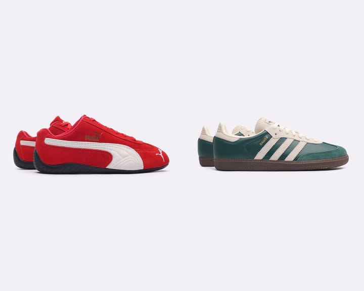 Сравнение PUMA Speedcat и adidas Samba