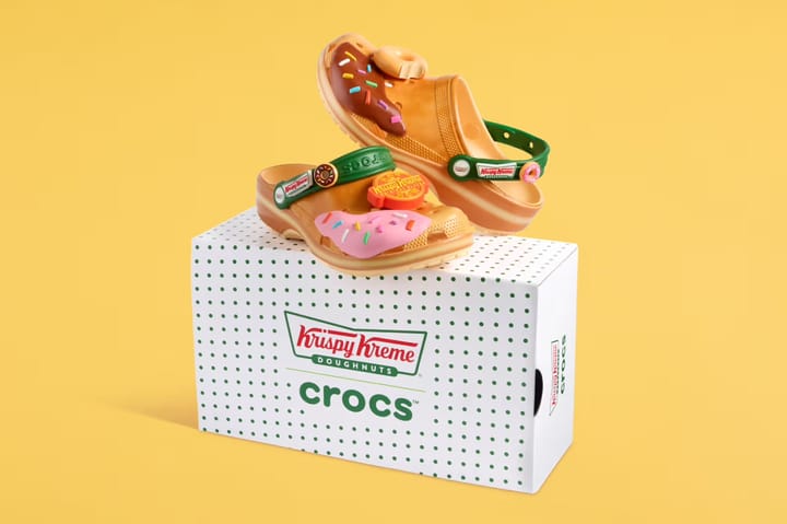 Финальный взгляд на коллаборацию Krispy Kreme x Crocs Classic Clog